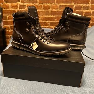 Cole Haan Zerogrand Men’s Leather Hiking Boots - Size 9.5 - New in Box